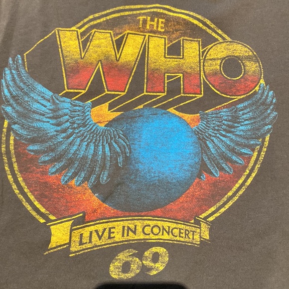 The Who Live in Concert 69 Tee - Picture 2 of 3